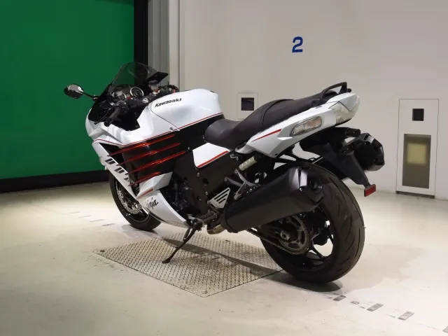 Kawasaki Zx-14R 2013, white | red | black, фото 6