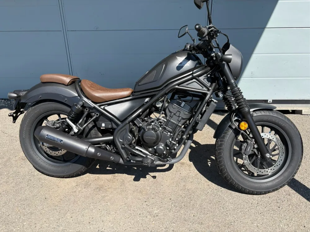 Honda Rebel 250, mat black, фото 2