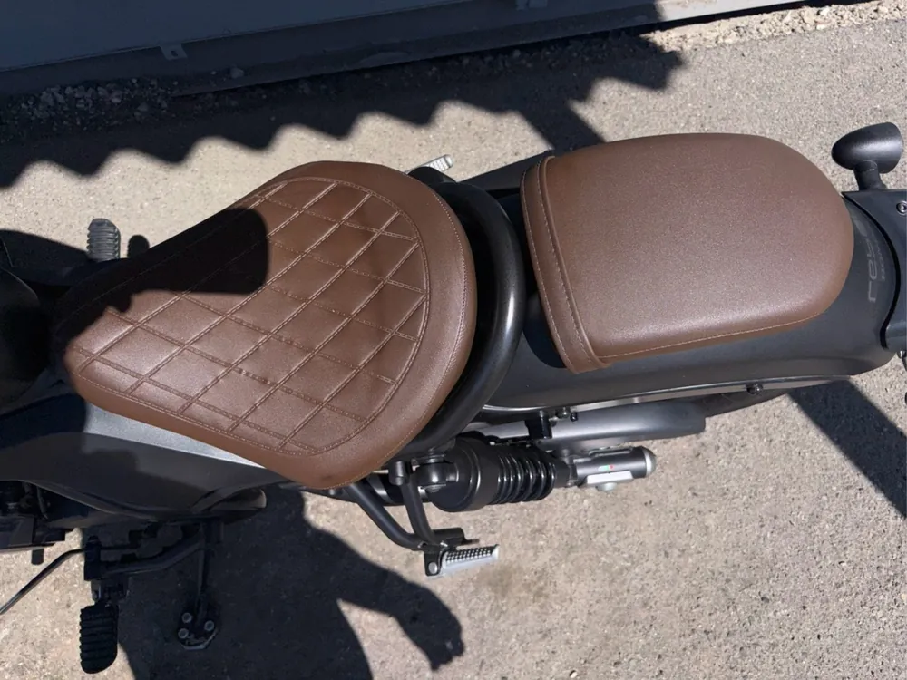 Honda Rebel 250, mat black, фото 11