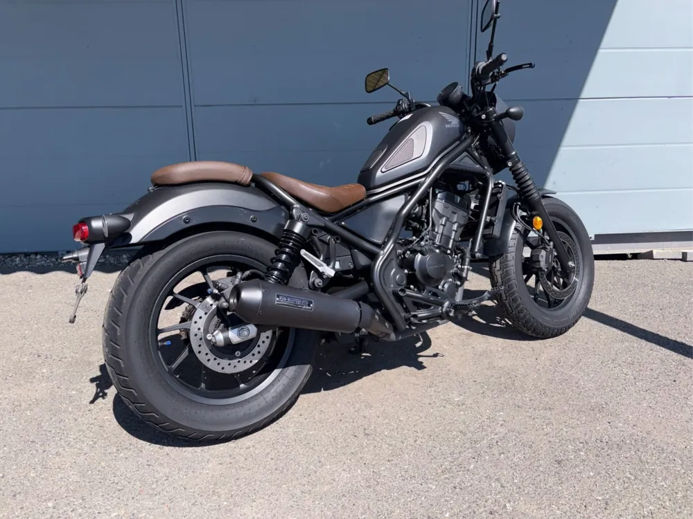 Honda Rebel 250, mat black, фото 3
