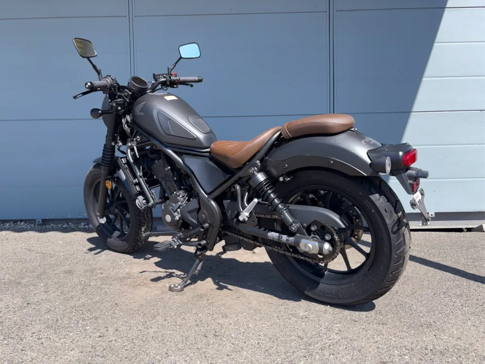 Honda Rebel 250, mat black, фото 4
