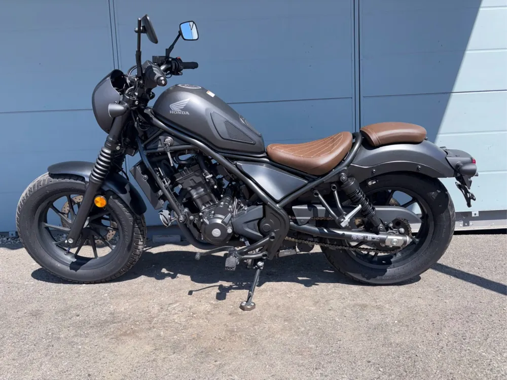 Honda Rebel 250, mat black, фото 5