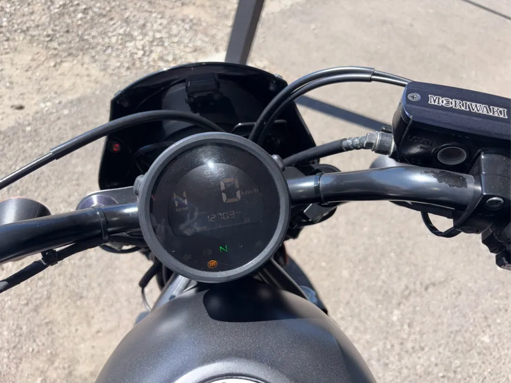 Honda Rebel 250, mat black, фото 7