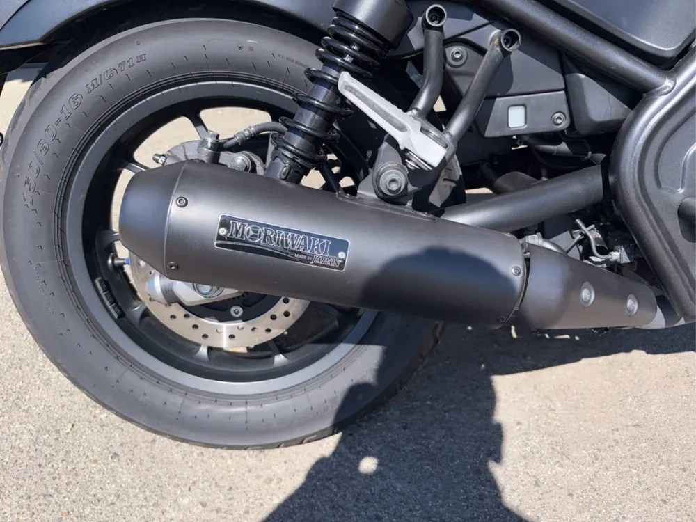 Honda Rebel 250, mat black, фото 10
