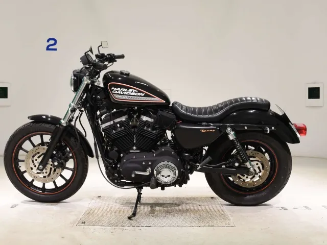 Harley-Davidson XL883R 2008, чёрный, фото 2