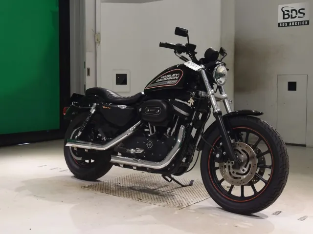 Harley-Davidson XL883R 2008, чёрный, фото 3