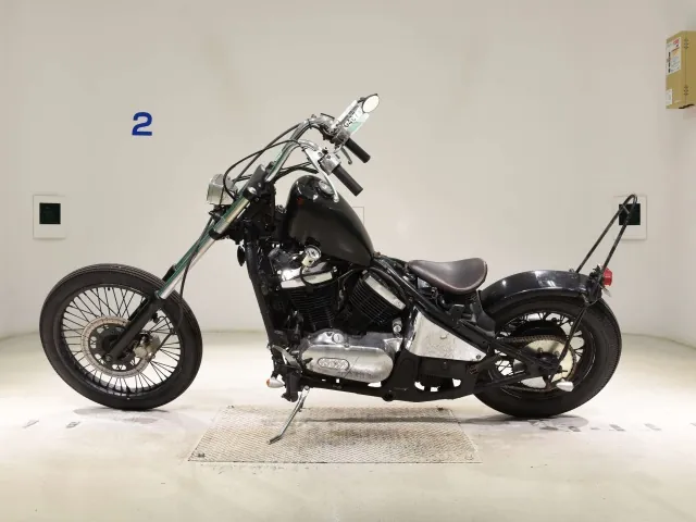 Kawasaki Vulcan 400 Classic 1995, чёрный, фото 2