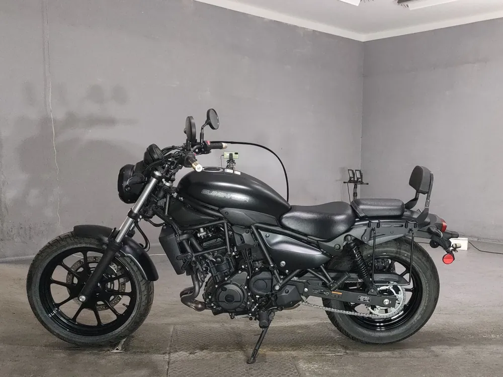 Kawasaki Eliminator 400SE 2023, чёрный, фото 2