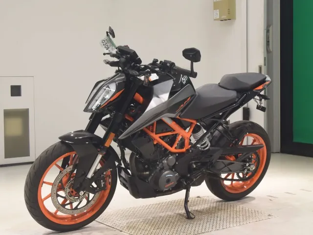 KTM 390 Duke 2023, black | gray, фото 4