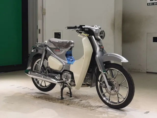 Honda C125-2, серебристый, фото 3