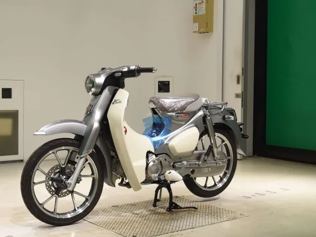 Honda C125-2, серебристый, фото 4