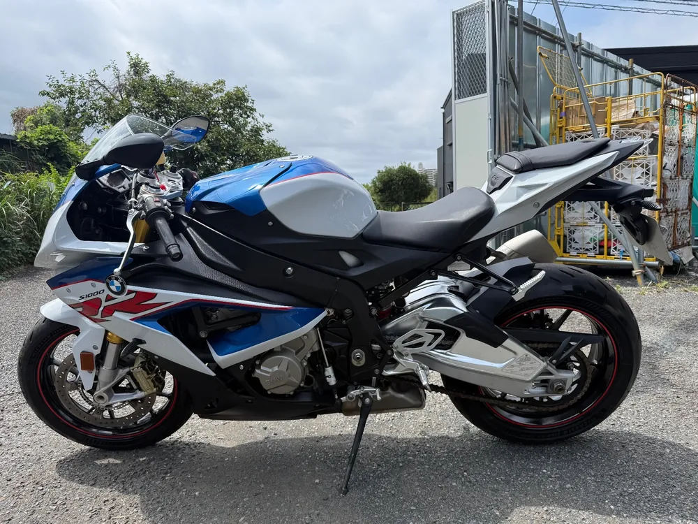 BMW S1000RR PREMIUM LINE 2017, white / blue, фото 2