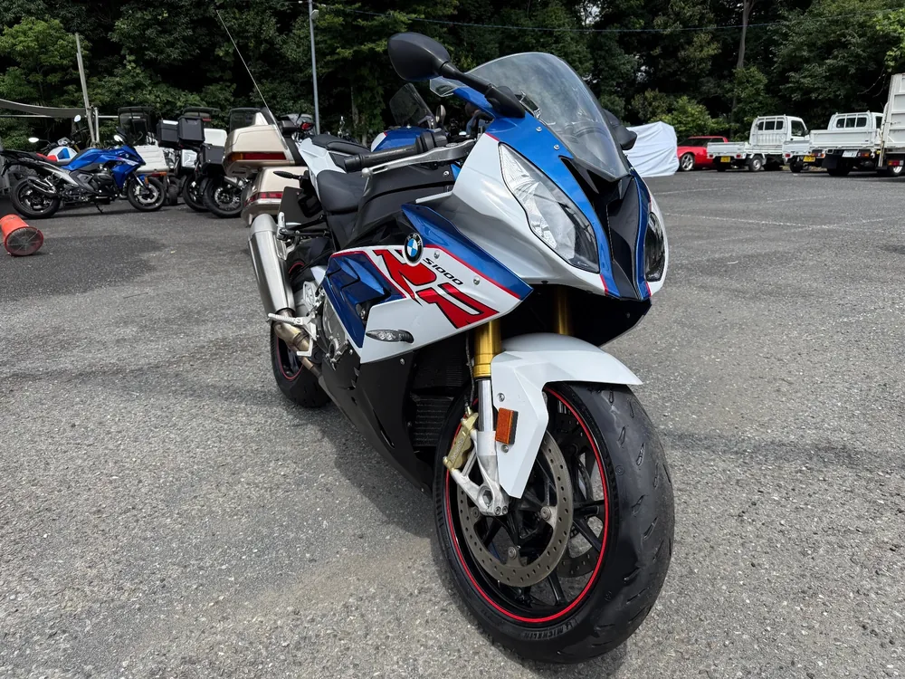 BMW S1000RR PREMIUM LINE 2017, white / blue, фото 4