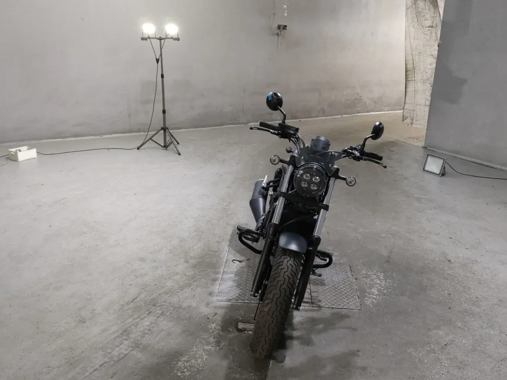 Honda Rebel 250, синий, фото 3