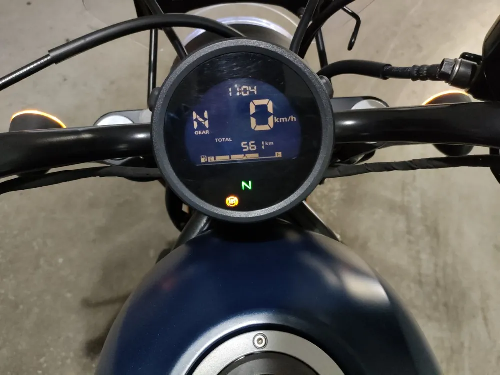 Honda Rebel 250, синий, фото 5