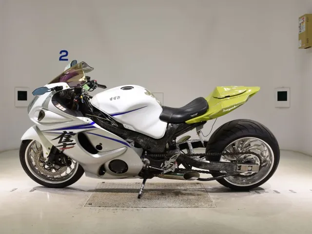 Suzuki HAYABUSA -2 2007, white | yellow, фото 2