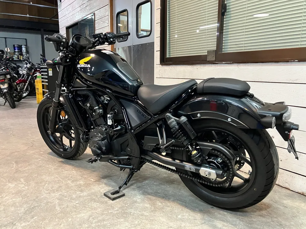 Honda Rebel 2024, чёрный, фото 9