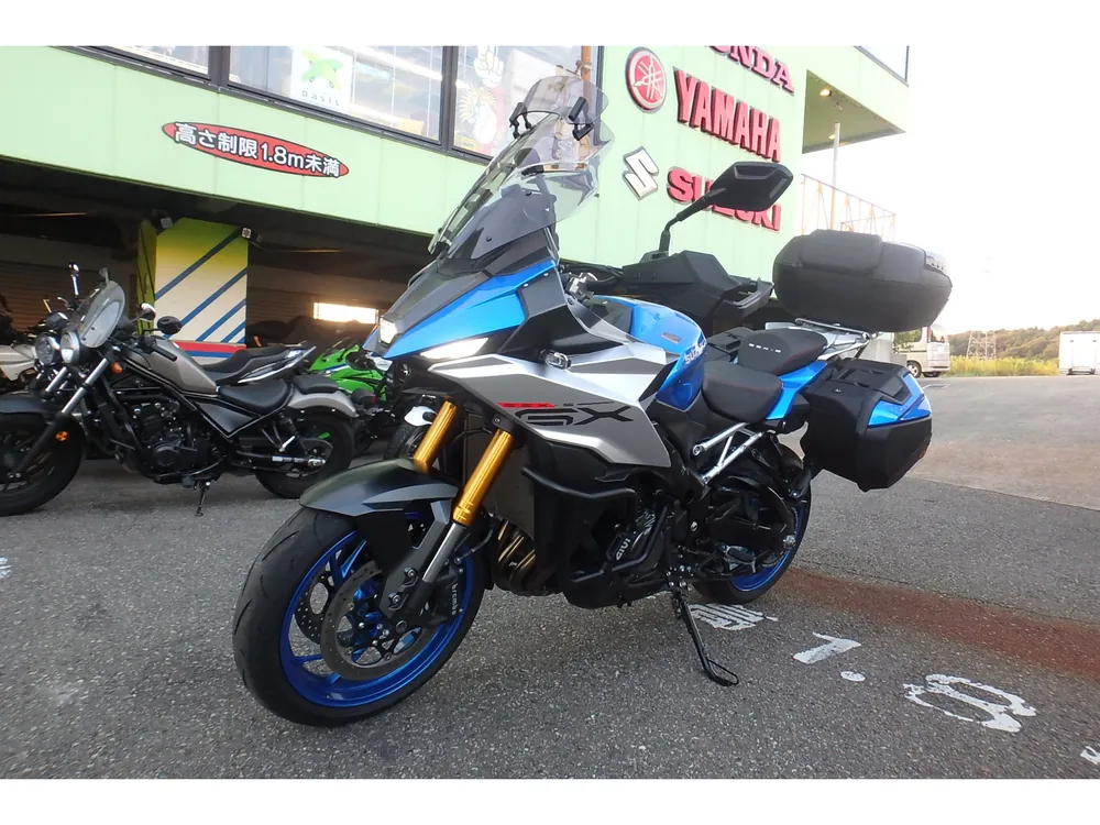 Suzuki GSX-S1000GX 2024, silver / blue, фото 16