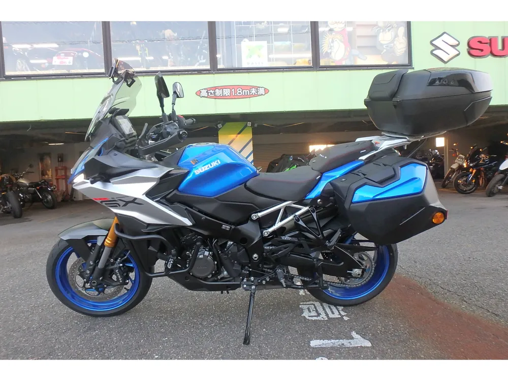 Suzuki GSX-S1000GX 2024, silver / blue, фото 17