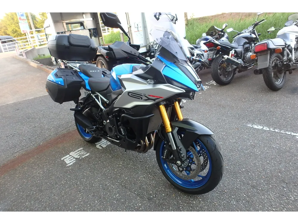 Suzuki GSX-S1000GX 2024, silver / blue, фото 3