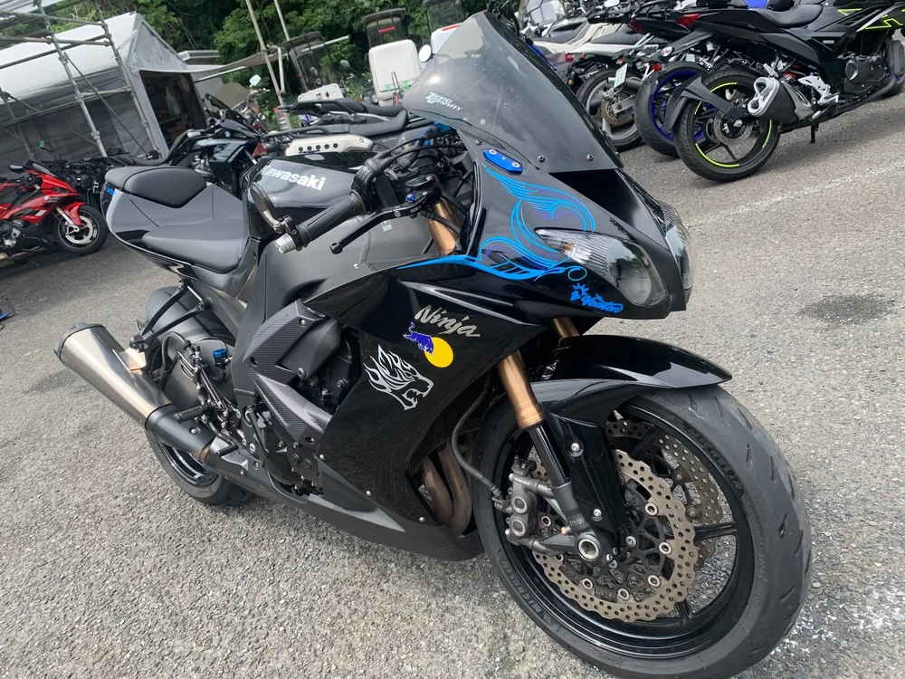 Kawasaki Ninja ZX-10R 2008, чёрный, фото 2