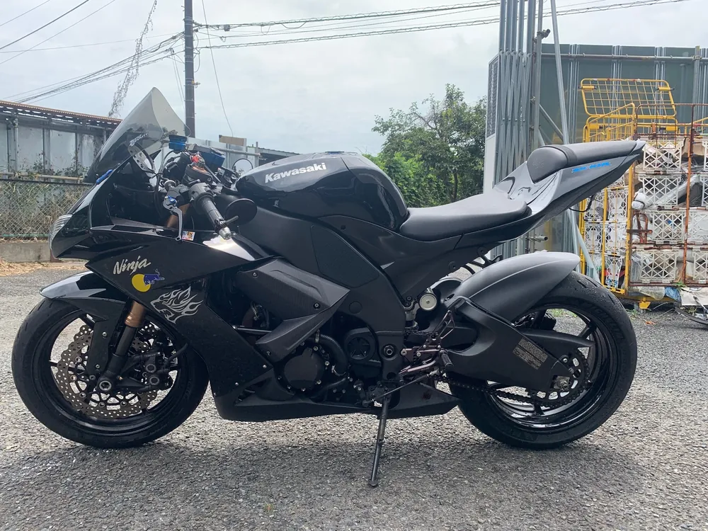 Kawasaki Ninja ZX-10R 2008, чёрный, фото 3