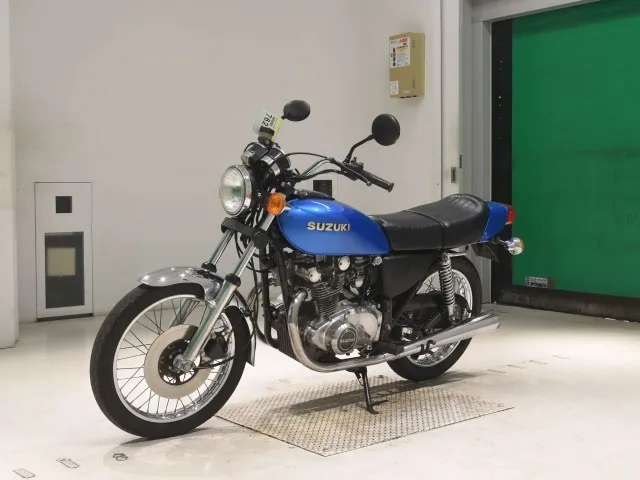 Suzuki GS400 2010, синий, фото 4