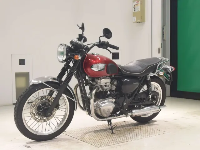 Kawasaki W400 2006, красный, фото 4