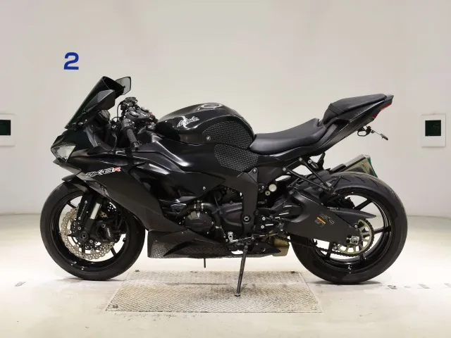 Kawasaki Zx-6Ra 2019, чёрный, фото 2