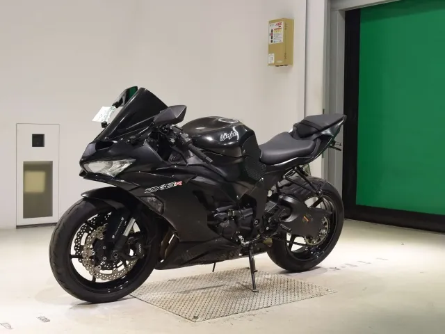 Kawasaki Zx-6Ra 2019, чёрный, фото 4