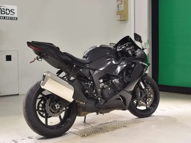 Kawasaki Zx-6Ra 2019, чёрный, фото 5