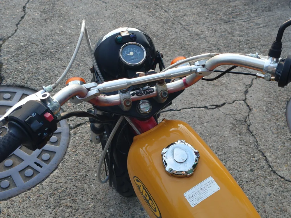 Honda APE 100, yellow / black, фото 5