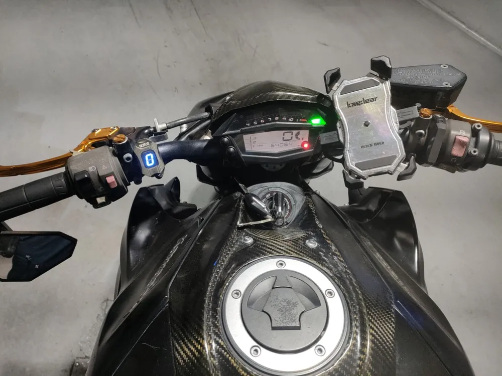 Kawasaki Z1000 2015, чёрный, фото 5