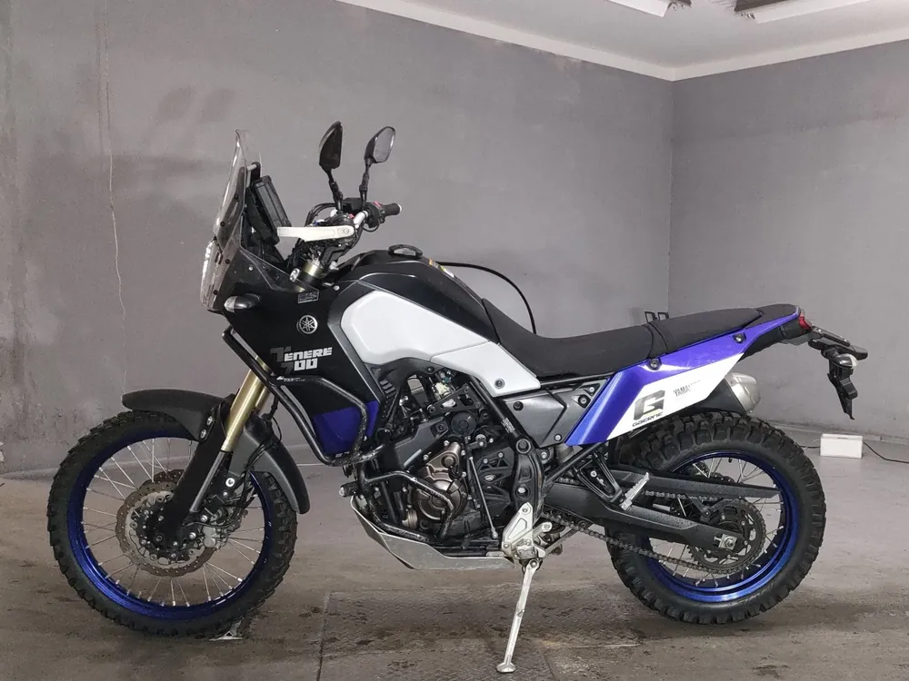 Yamaha Tenere 700 2020, чёрный, синий, фото 2