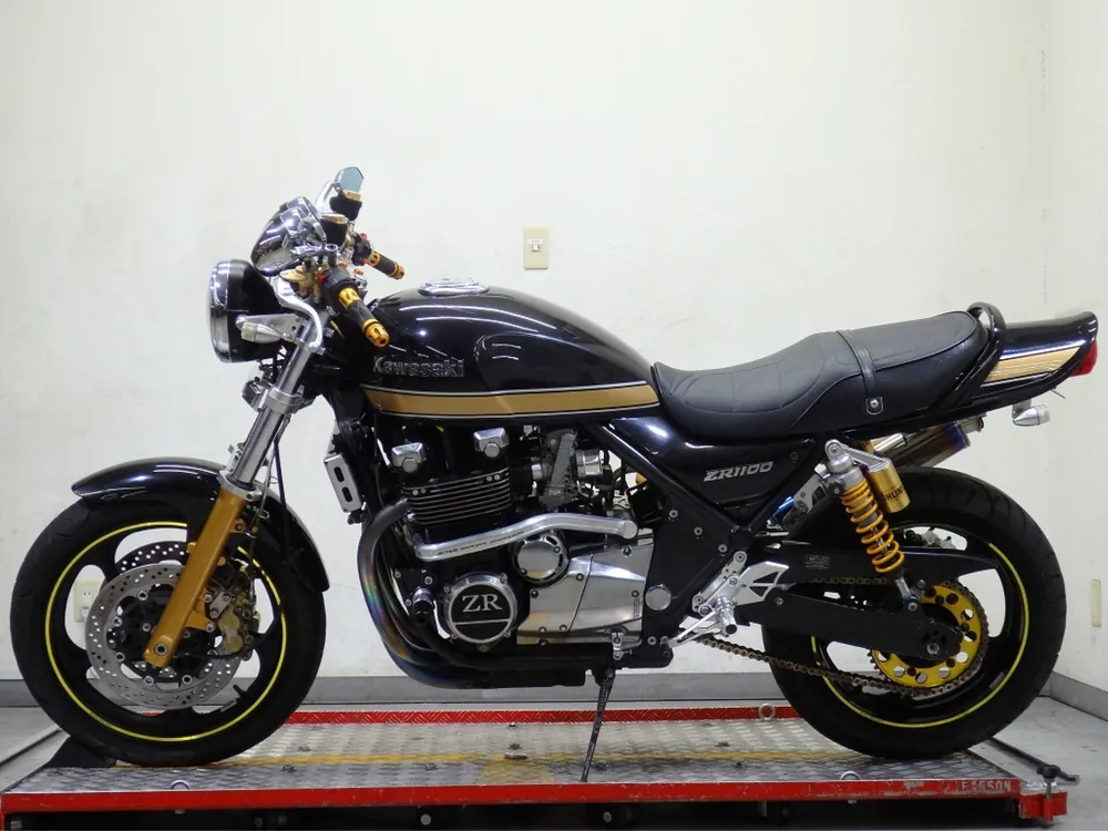 Kawasaki ZRX1100 2004, black / light brown, фото 2