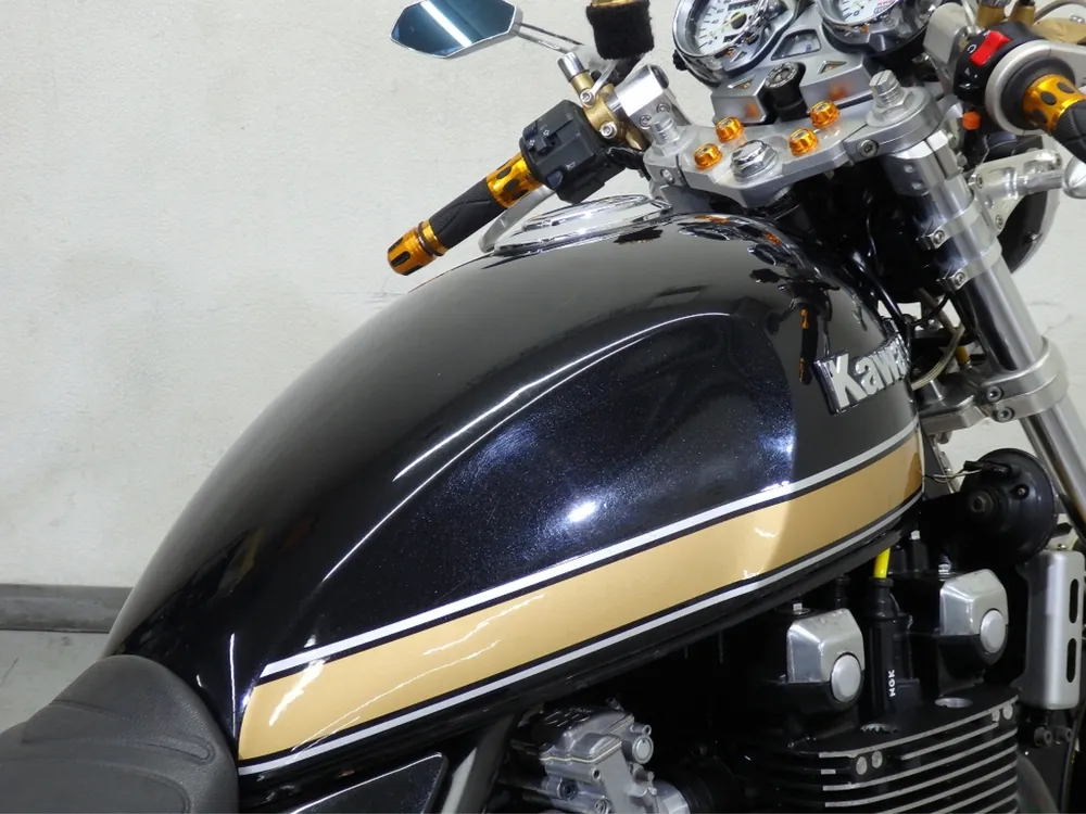 Kawasaki ZRX1100 2004, black / light brown, фото 14