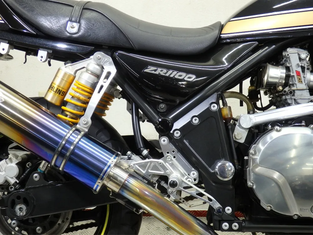 Kawasaki ZRX1100 2004, black / light brown, фото 20