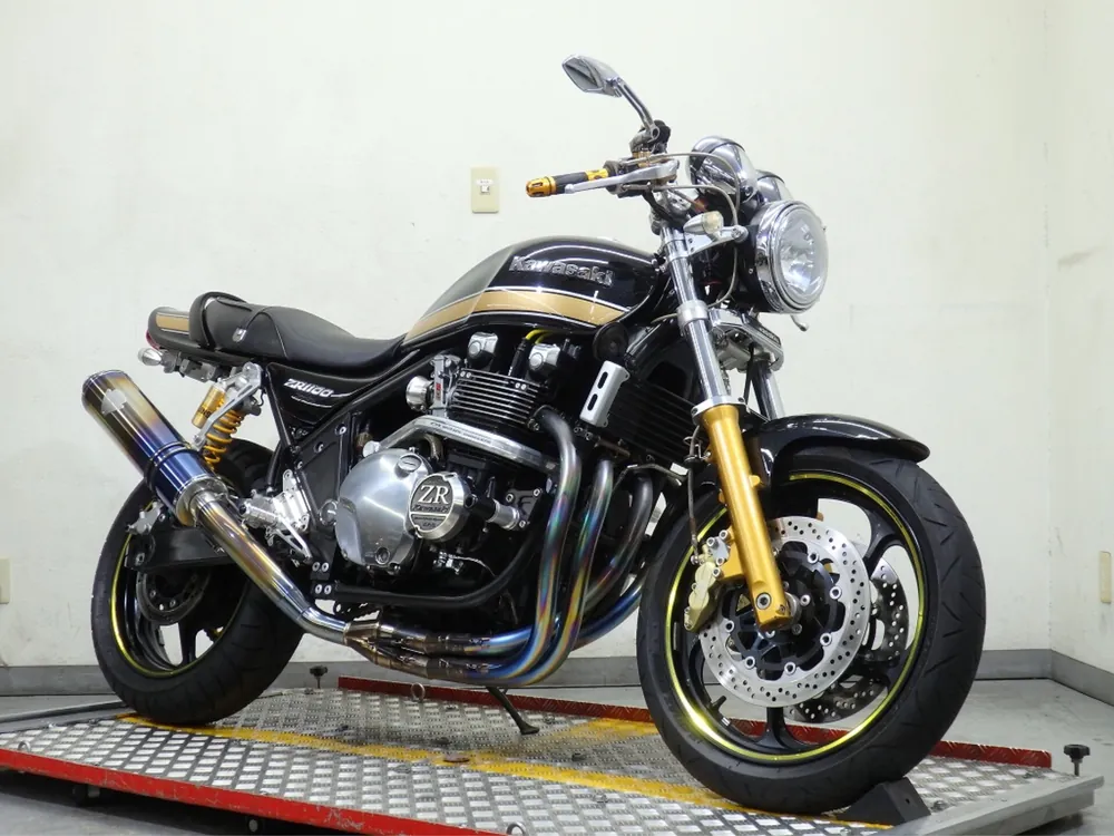 Kawasaki ZRX1100 2004, black / light brown, фото 3