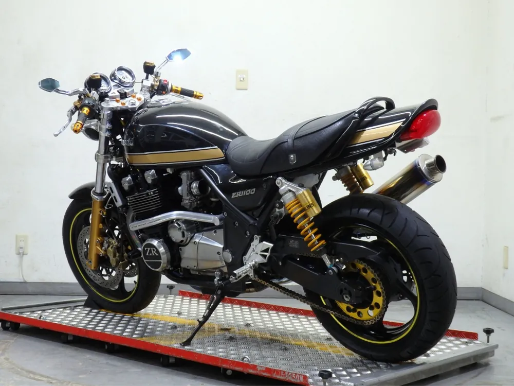 Kawasaki ZRX1100 2004, black / light brown, фото 4