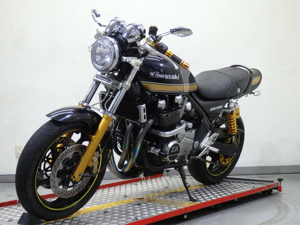 Kawasaki ZRX1100 2004, black / light brown, фото 6