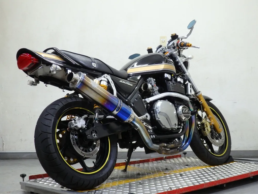 Kawasaki ZRX1100 2004, black / light brown, фото 7