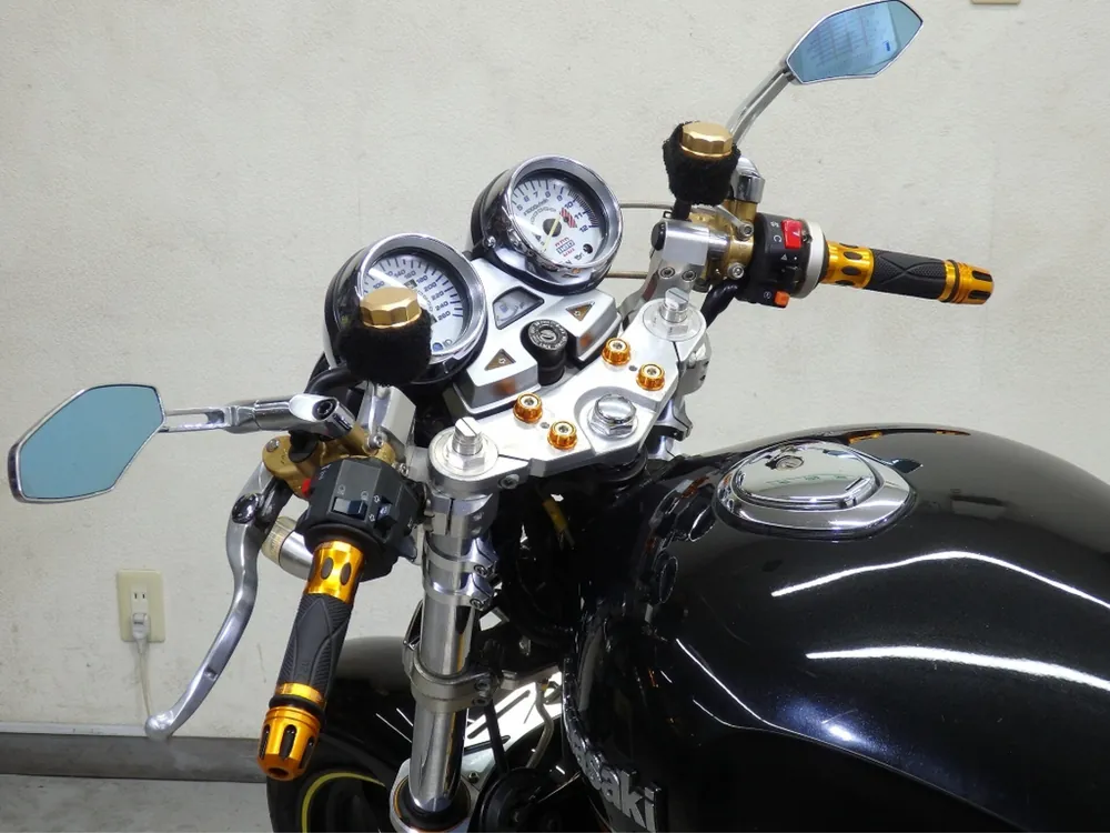 Kawasaki ZRX1100 2004, black / light brown, фото 8