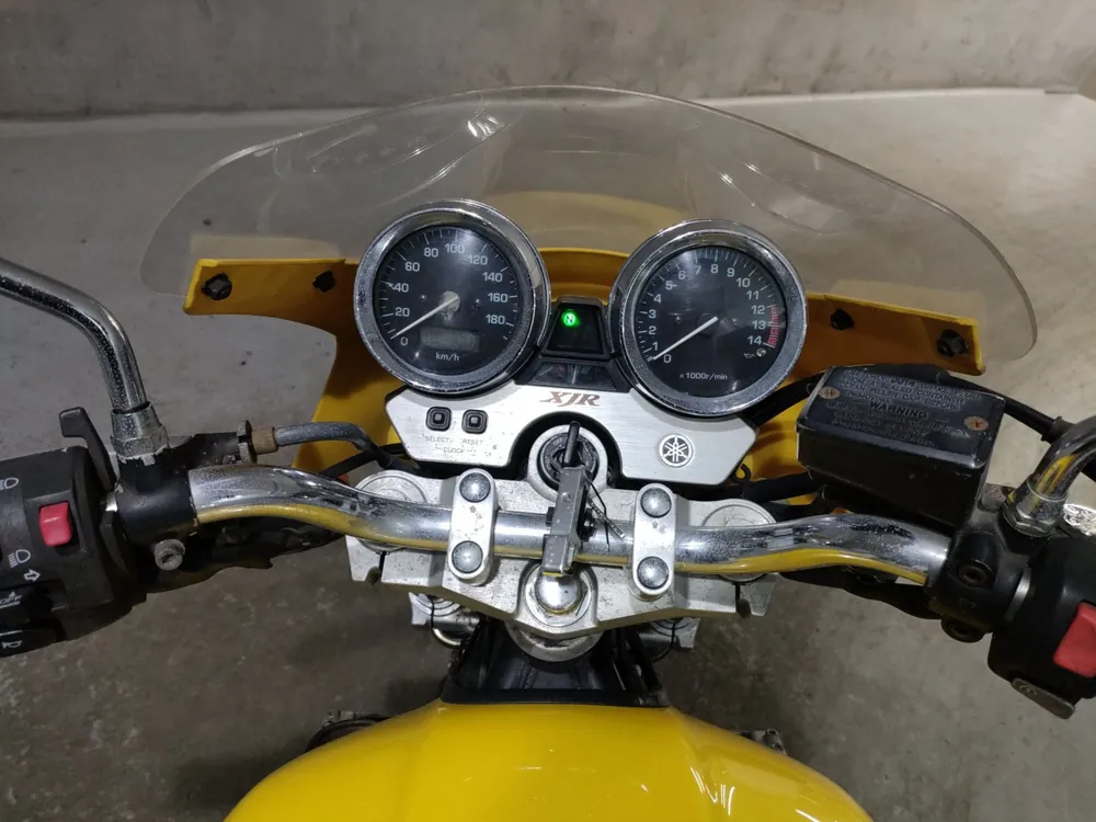 Yamaha XJR400R 2005, black / yellow, фото 5