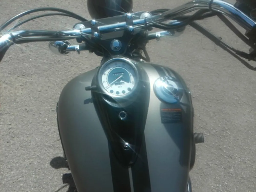 Yamaha Dragstar 250, серый, фото 3