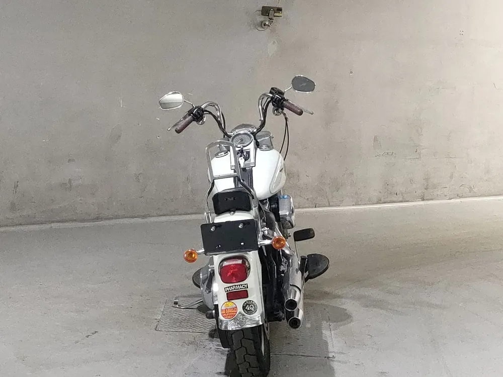 Harley-Davidson Fat Boy 2002, белый, фото 4