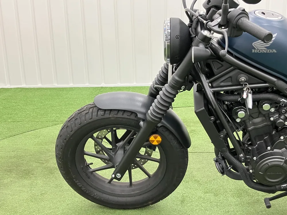 Honda Rebel 500 2023, чёрный, blue m, фото 15