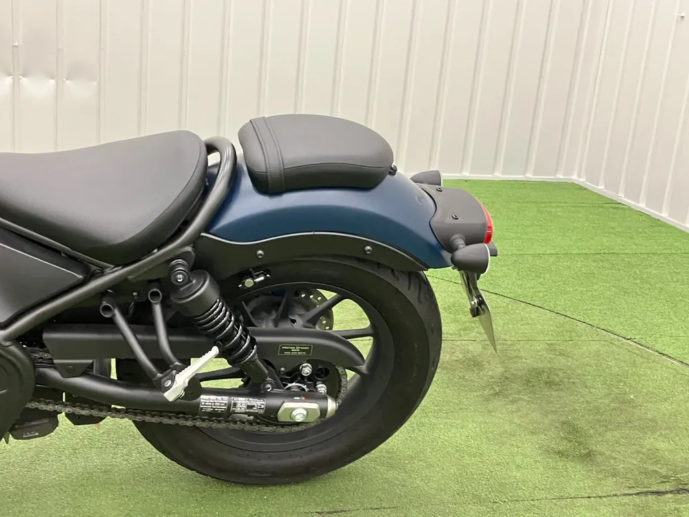 Honda Rebel 500 2023, чёрный, blue m, фото 16