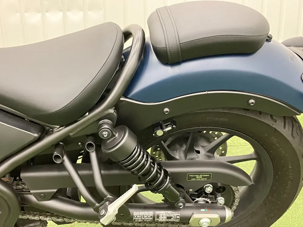 Honda Rebel 500 2023, чёрный, blue m, фото 20