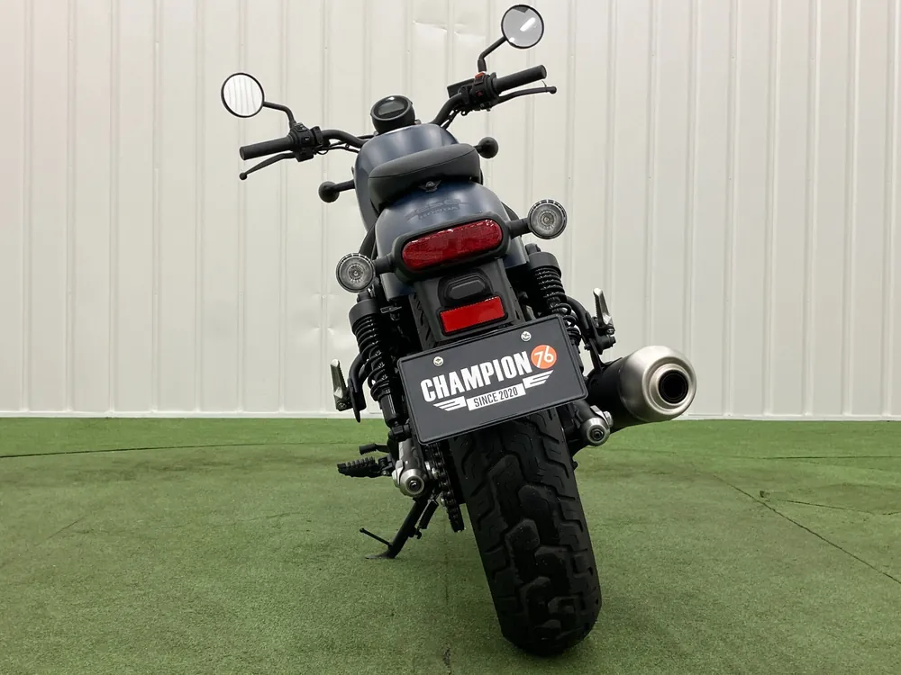 Honda Rebel 500 2023, чёрный, blue m, фото 8