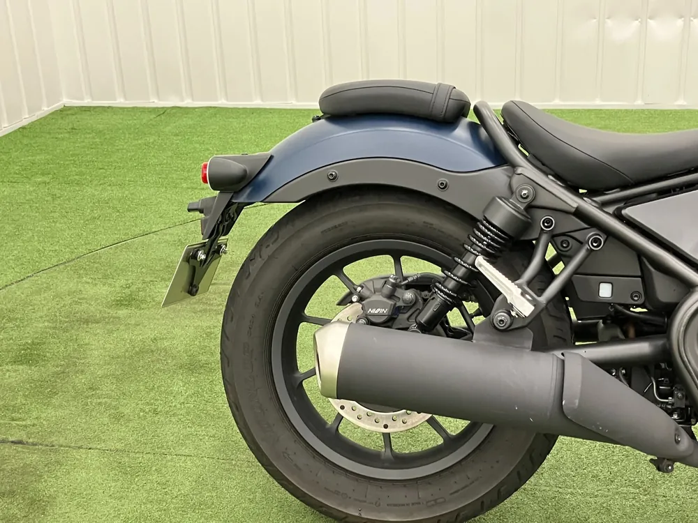 Honda Rebel 500 2023, чёрный, blue m, фото 10